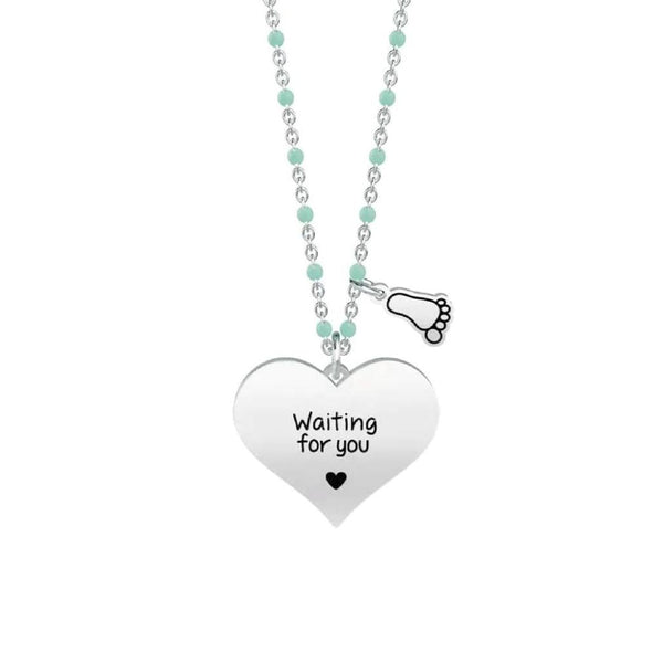 Collana in Acciaio Donna Kidult Waiting for you...-Kaidara Gioielli