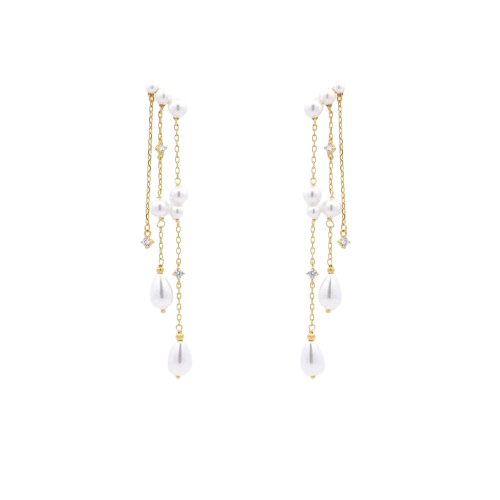 Orecchini in Argento Donna Rue des Mille Whiteside-Kaidara Gioielli