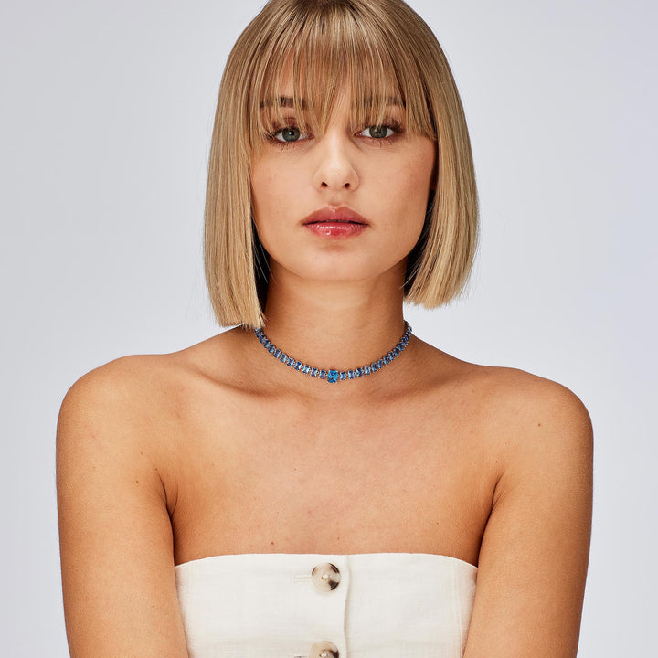 Collana in Argento Donna Brosway Fancy Freedom Blue-Kaidara Gioielli