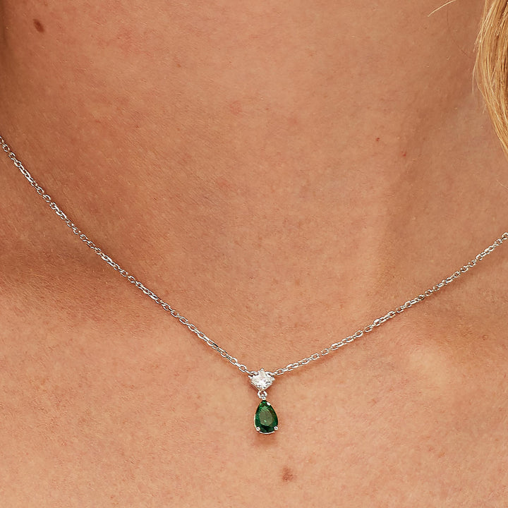 Collana in Argento Donna Brosway Fancy Life Green-Kaidara Gioielli