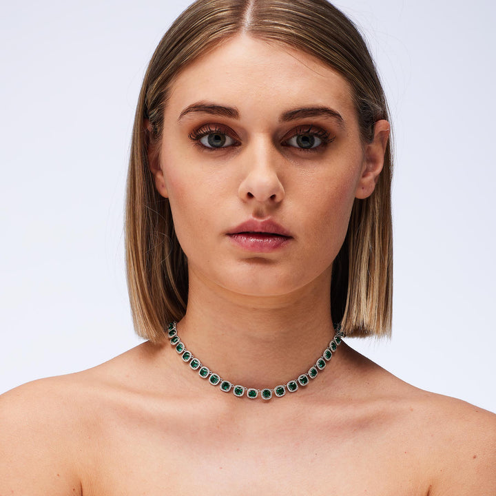 Collana in Argento Donna Brosway Fancy Life Green-Kaidara Gioielli