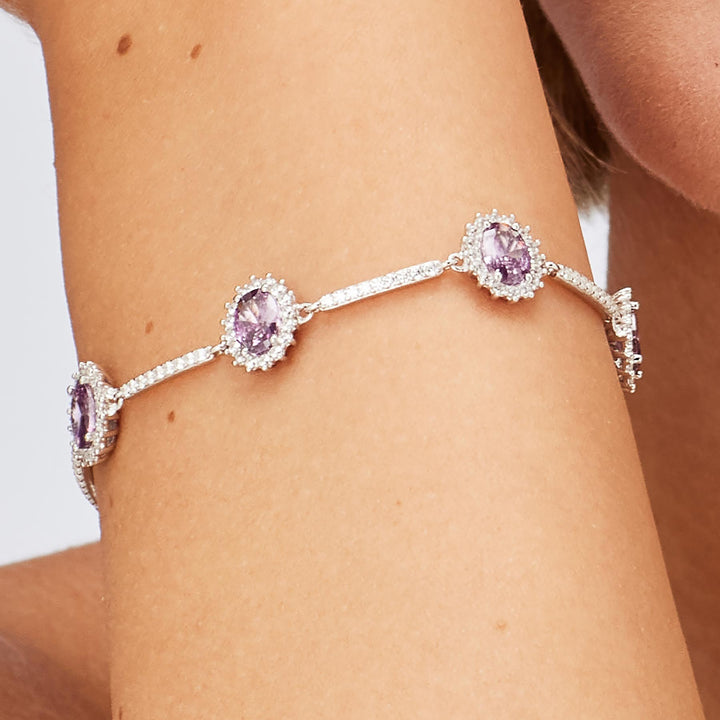 Bracciale in Argento Donna Brosway Fancy Magic Purple-Kaidara Gioielli