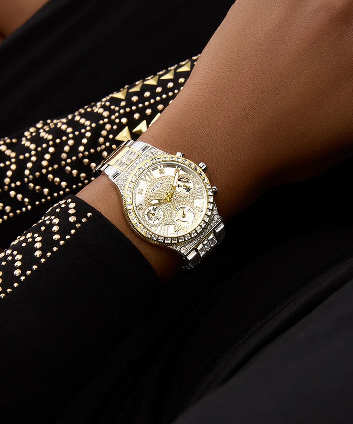 Orologio in Acciaio Donna Guess Moonlight-Kaidara Gioielli