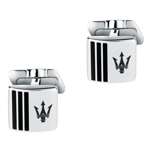 Gemelli in Acciaio Uomo Maserati Jewels-Kaidara Gioielli