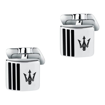 Gemelli in Acciaio Uomo Maserati Jewels-Kaidara Gioielli