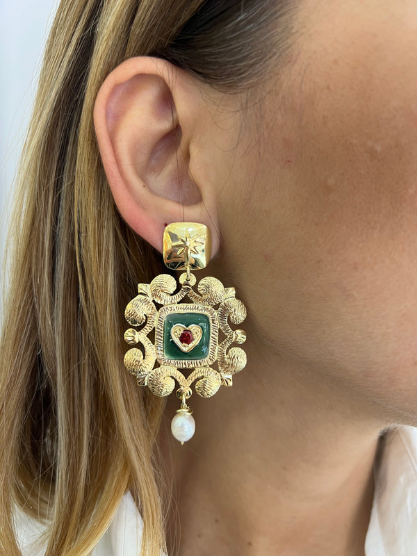 Orecchini in Argento Donna Sacramore Firenze Tornabuoni-Kaidara Gioielli