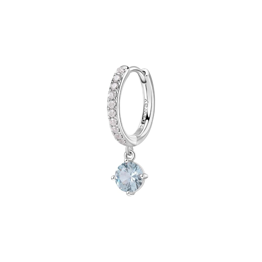 Mono Orecchino in Argento Donna Brosway Fancy Cloud Light Blue-Kaidara Gioielli