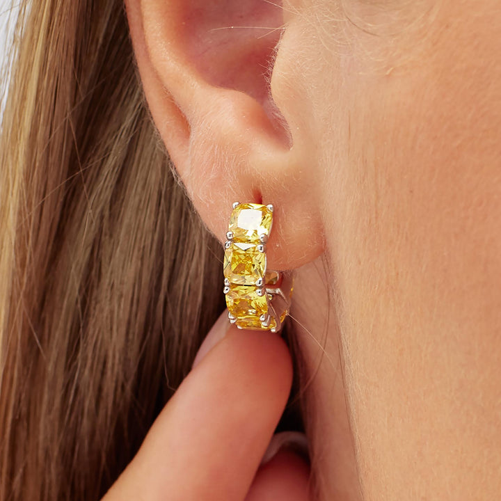Mono Orecchino in Argento Donna Brosway Fancy Energy Yellow-Kaidara Gioielli