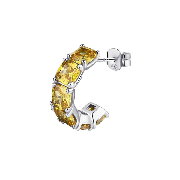 Mono Orecchino in Argento Donna Brosway Fancy Energy Yellow-Kaidara Gioielli