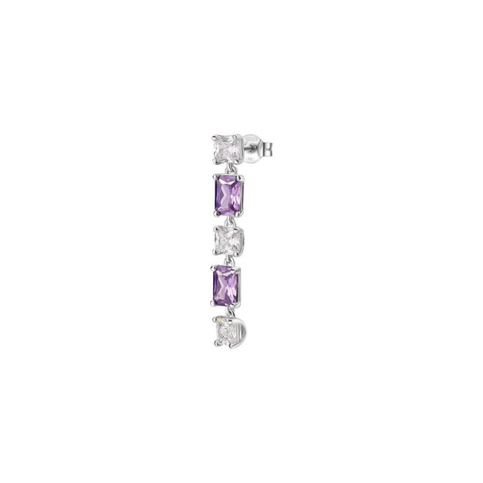 Mono Orecchino in Argento Donna Brosway Fancy Magic Purple-Kaidara Gioielli