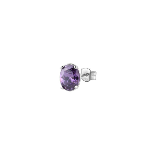 Mono Orecchino in Argento Donna Brosway Fancy Magic Purple-Kaidara Gioielli