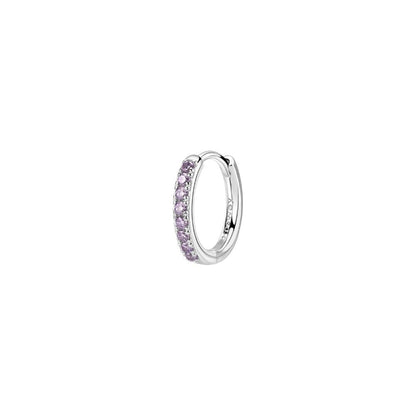 Mono Orecchino in Argento Donna Brosway Fancy Magic Purple-Kaidara Gioielli