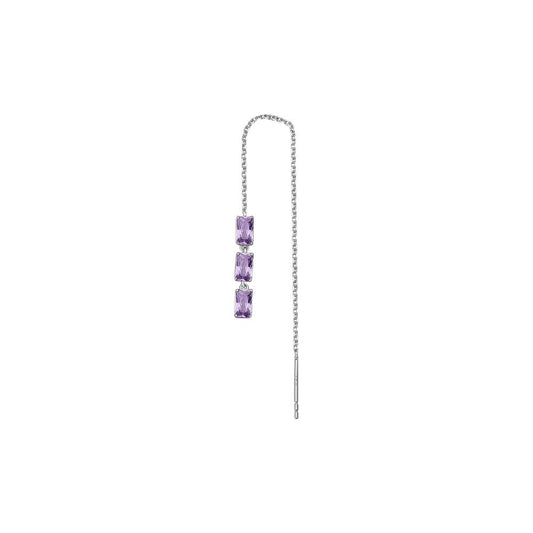 Mono Orecchino in Argento Donna Brosway Fancy Magic Purple-Kaidara Gioielli