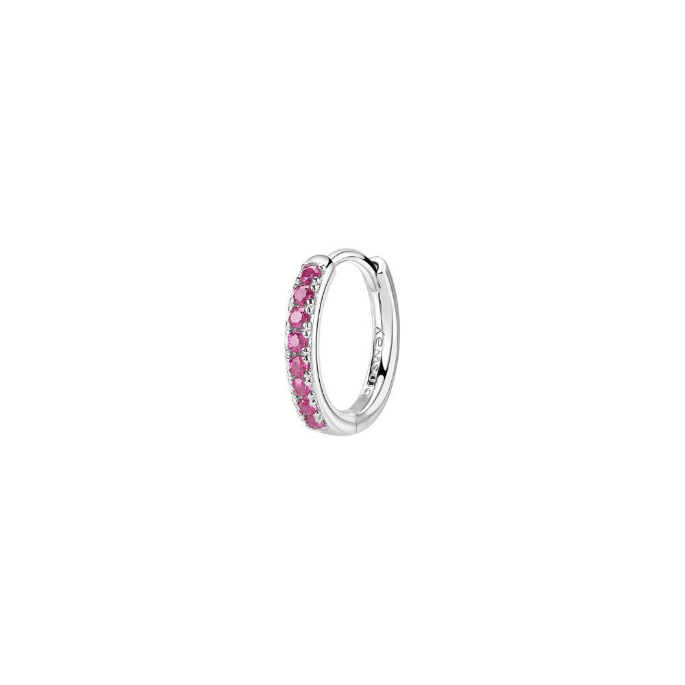 Mono Orecchino in Argento Donna Brosway Fancy Passion Ruby-Kaidara Gioielli