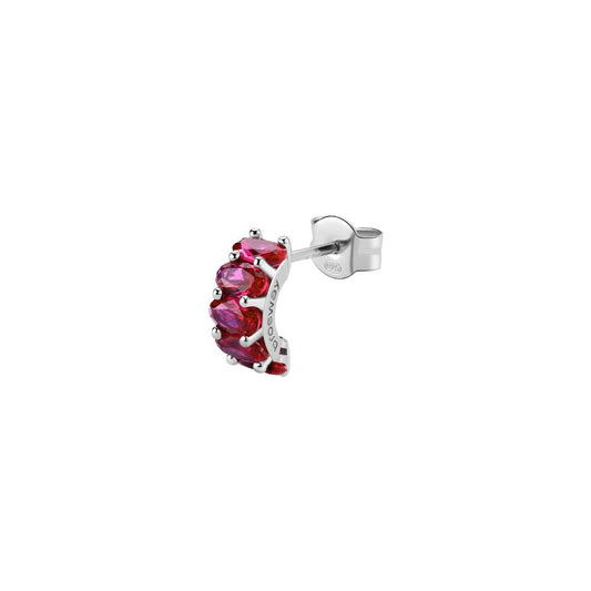 Mono Orecchino in Argento Donna Brosway Fancy Passion Ruby-Kaidara Gioielli