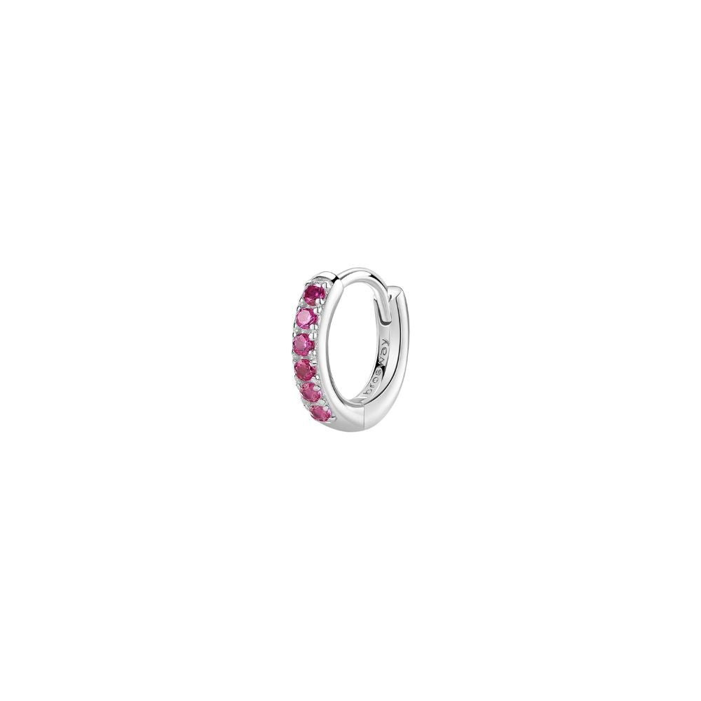 Mono Orecchino in Argento Donna Brosway Fancy Passion Ruby-Kaidara Gioielli