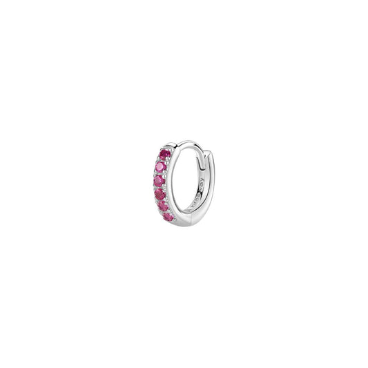 Mono Orecchino in Argento Donna Brosway Fancy Passion Ruby-Kaidara Gioielli