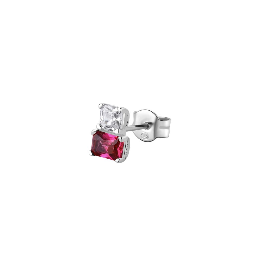 Mono Orecchino in Argento Donna Brosway Fancy Passion Ruby-Kaidara Gioielli