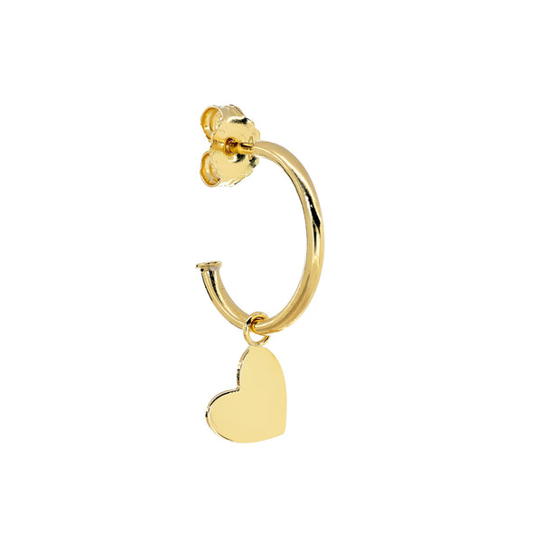Mono Orecchino Donna Facco Gioielli Collezione Cuore D'Oro-Kaidara Gioielli