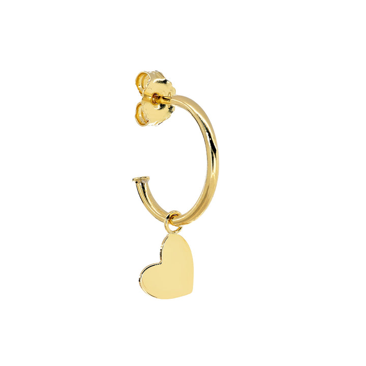Mono Orecchino Donna Facco Gioielli Collezione Cuore D'Oro-Kaidara Gioielli