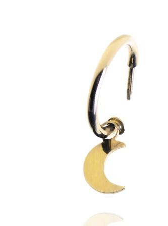 Mono Orecchino Donna Facco Gioielli Collezione Luna D'Oro-Kaidara Gioielli