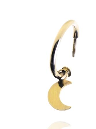 Mono Orecchino Donna Facco Gioielli Collezione Luna D'Oro-Kaidara Gioielli
