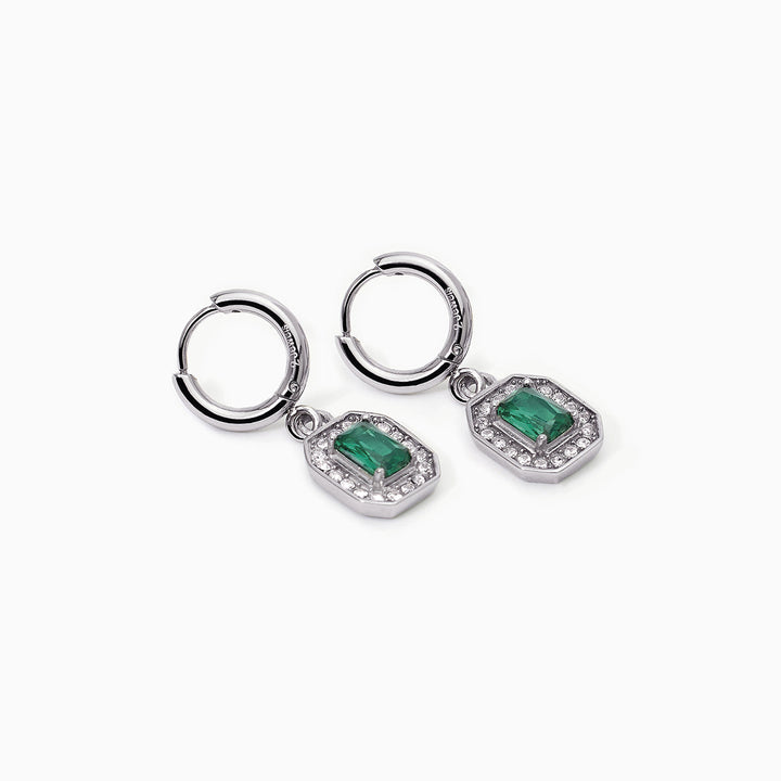 Orecchini in Acciaio Donna 2Jewels Smeraldo-Kaidara Gioielli