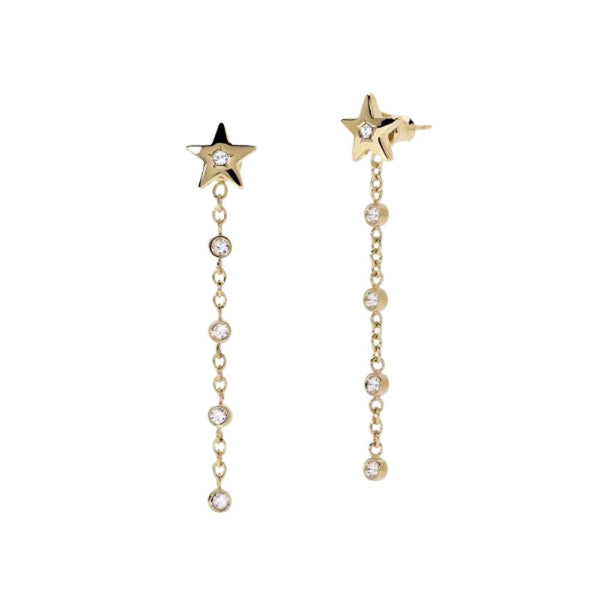 Orecchini in Acciaio Donna 2Jewels Ikon Stella-Kaidara Gioielli