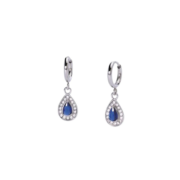 Orecchini in Acciaio Donna 2Jewels Zaffiro-Kaidara Gioielli