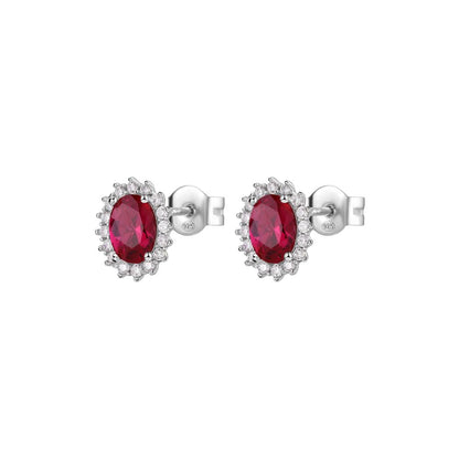 Orecchini in Argento Donna Brosway Fancy Passion Ruby-Kaidara Gioielli