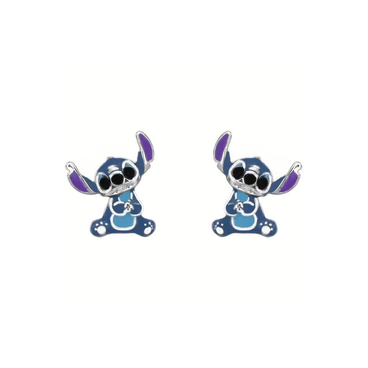 Orecchini in Argento Bimba Disney Stitch-Kaidara Gioielli