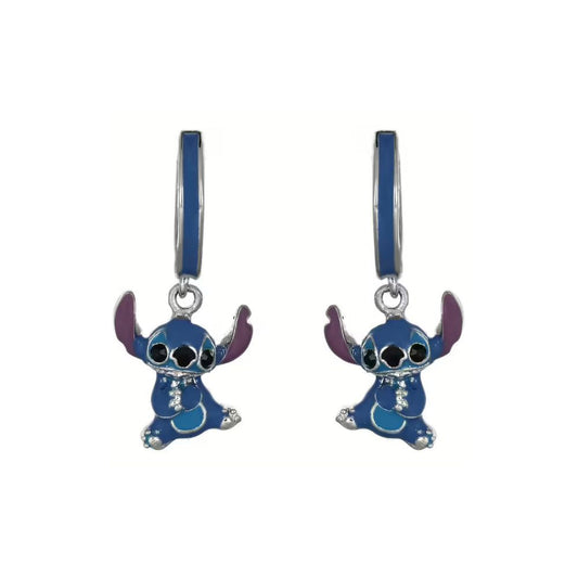 Orecchini in Argento Donna Disney Collezione Stitch-Kaidara Gioielli