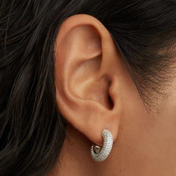 Orecchini in Argento Placcato Oro Donna Pdpaola Collezione Argento King-Kaidara Gioielli