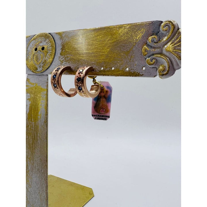 Orecchini in Argento Donna Sacramore Firenze Tallulah-Kaidara Gioielli