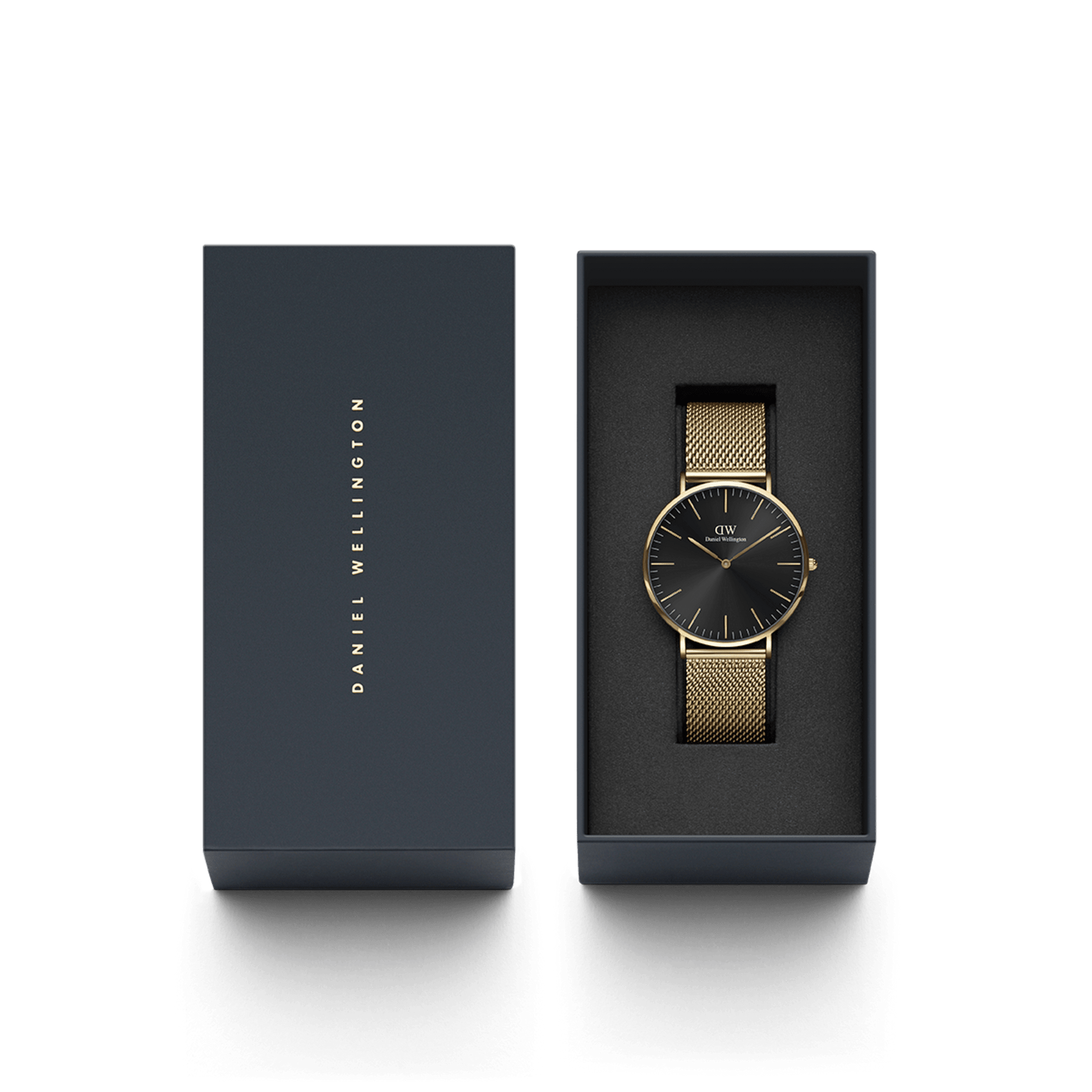 Orologio Donna Daniel Wellington Classic Mesh Onyx-Kaidara Gioielli