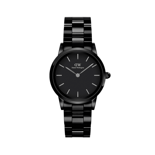 Orologio in Acciaio Donna Daniel Wellington Iconic Link Ceramic-Kaidara Gioielli