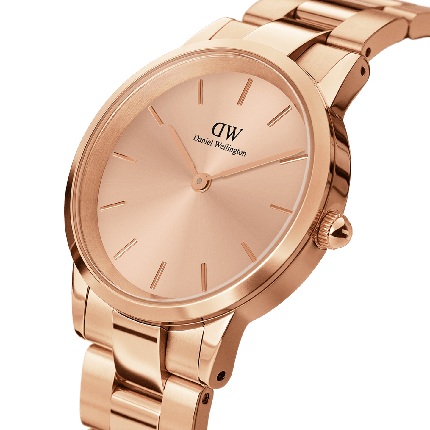 Orologio in Acciaio Donna Daniel Wellington Iconic Link Unitone-Kaidara Gioielli