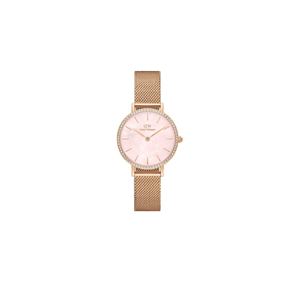 Orologio Donna Daniel Wellington Petite Lumine Bezel Melrose Pink-Kaidara Gioielli