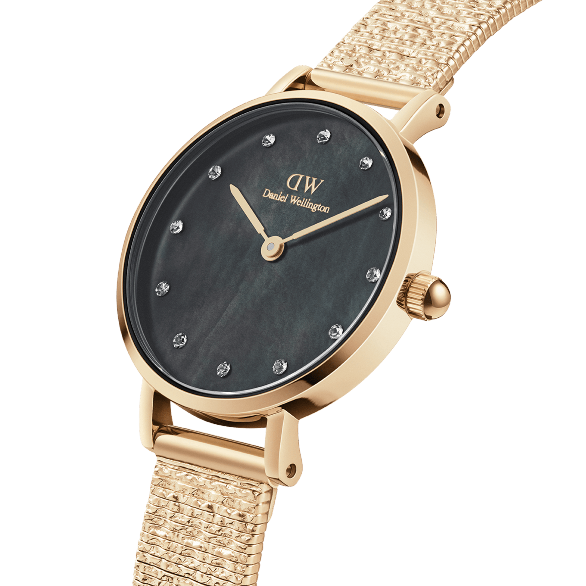 Orologio Donna Daniel Wellington Petite Lumine Pressed Piano-Kaidara Gioielli