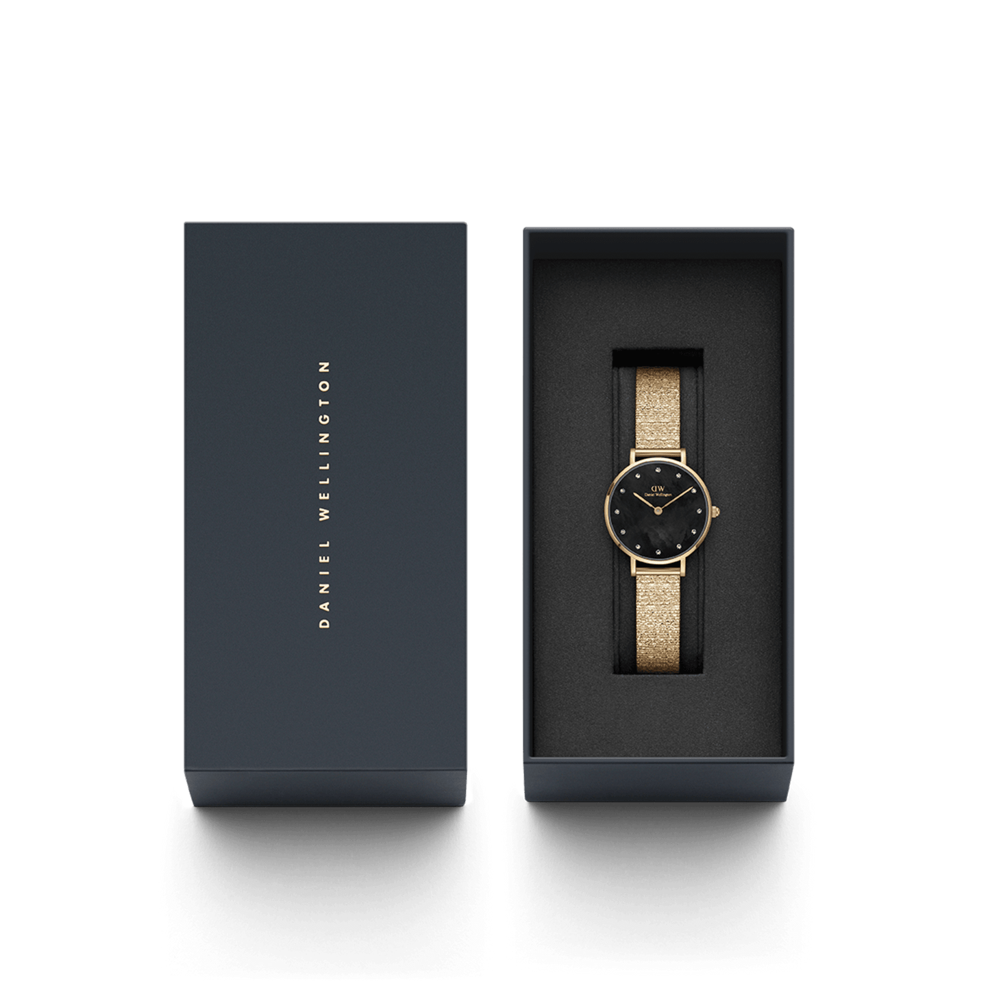 Orologio Donna Daniel Wellington Petite Lumine Pressed Piano-Kaidara Gioielli