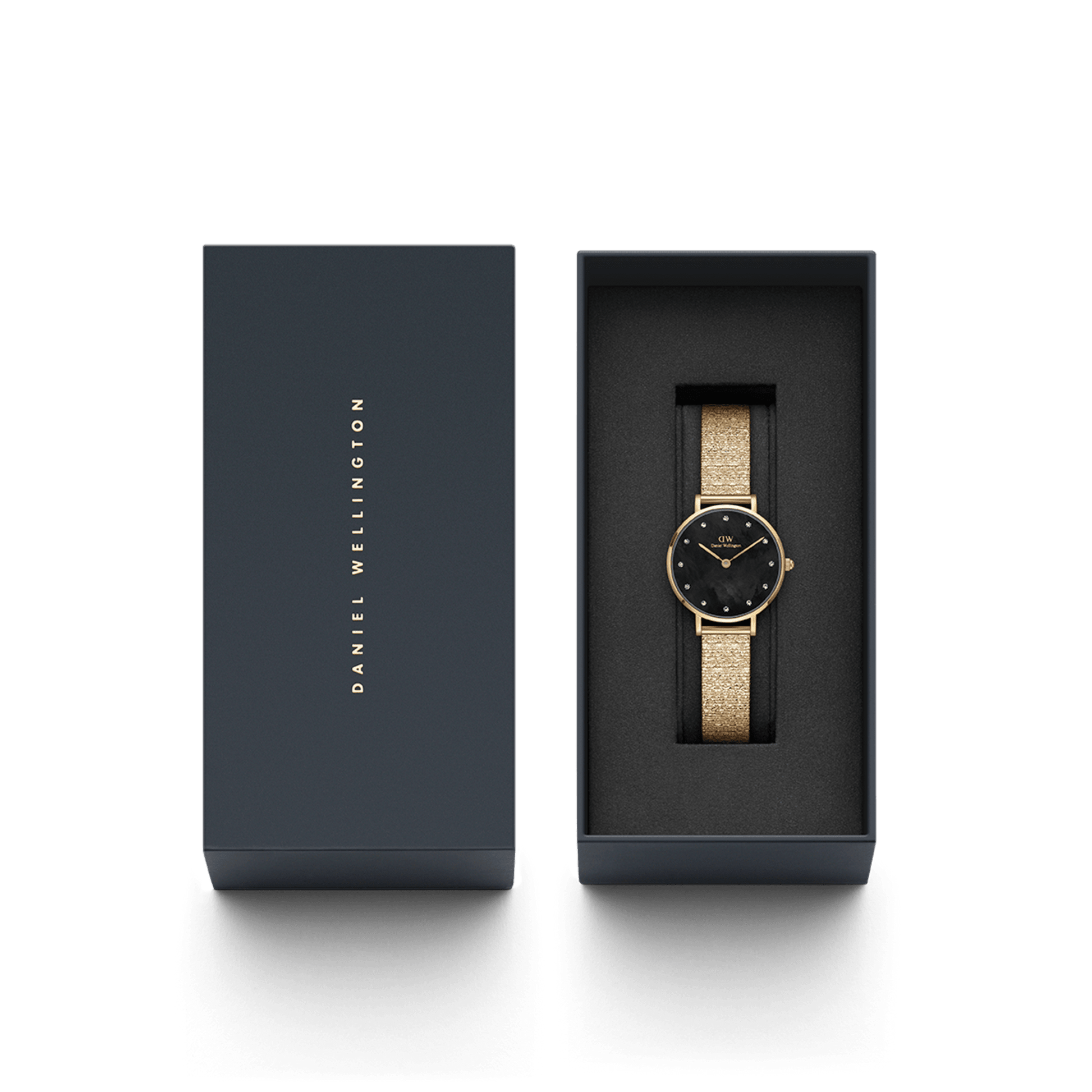 Orologio Donna Daniel Wellington Petite Lumine Pressed Piano-Kaidara Gioielli