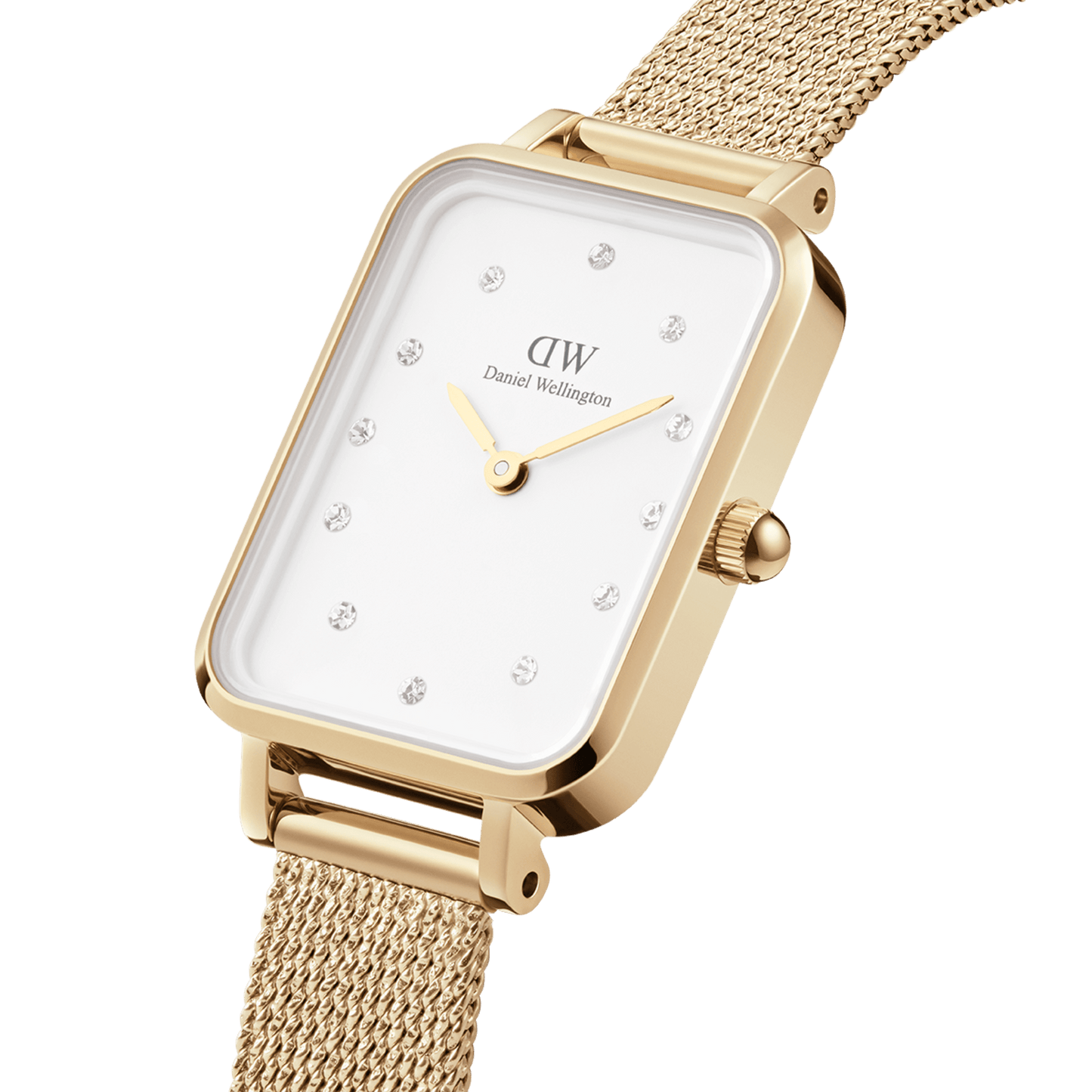 Orologio Donna Daniel Wellington Quadro Pressed Evergold-Kaidara Gioielli