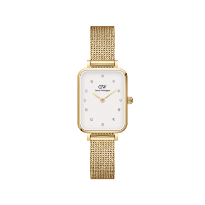 Orologio Donna Daniel Wellington Quadro Pressed Evergold-Kaidara Gioielli