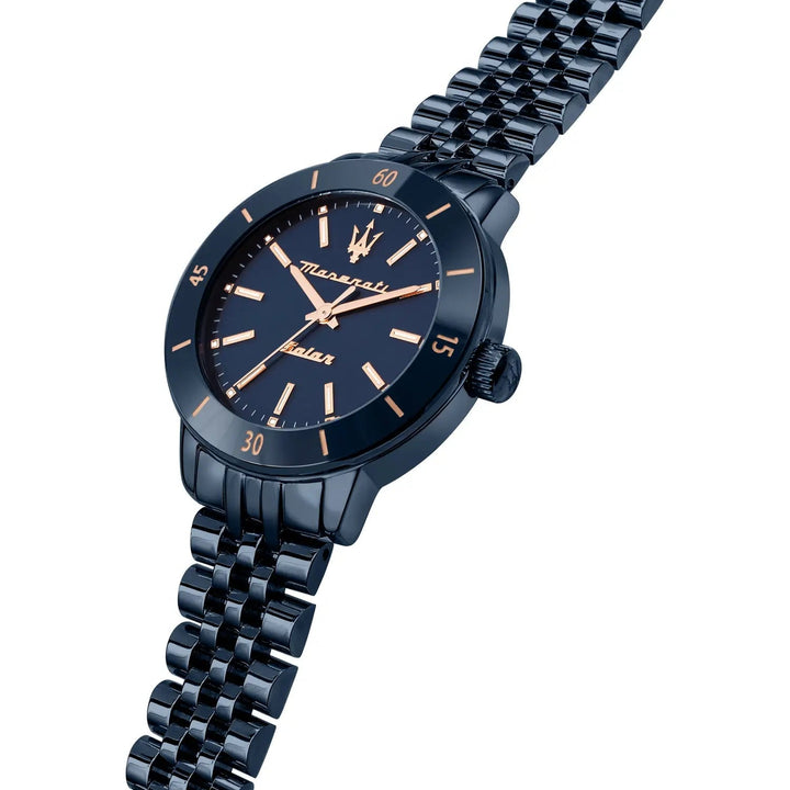 Orologio in Acciaio Donna Maserati Blu Edition Solar-Kaidara Gioielli