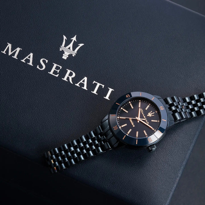 Orologio in Acciaio Donna Maserati Blu Edition Solar-Kaidara Gioielli