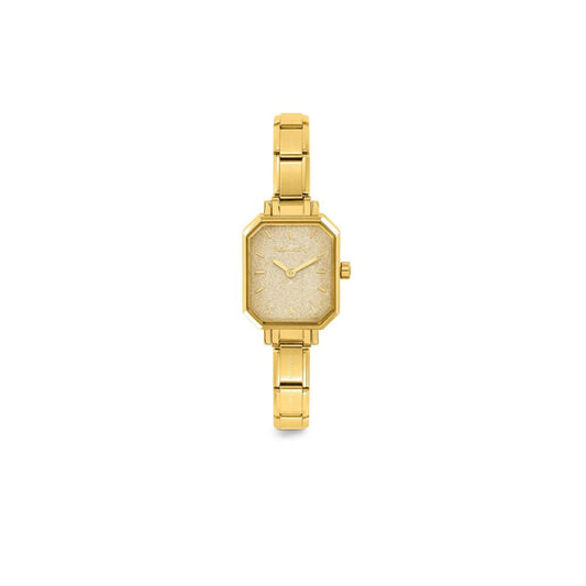 Orologio Donna Nomination Classic Paris Gold Bracciale in Orotto Rettangolare-Kaidara Gioielli