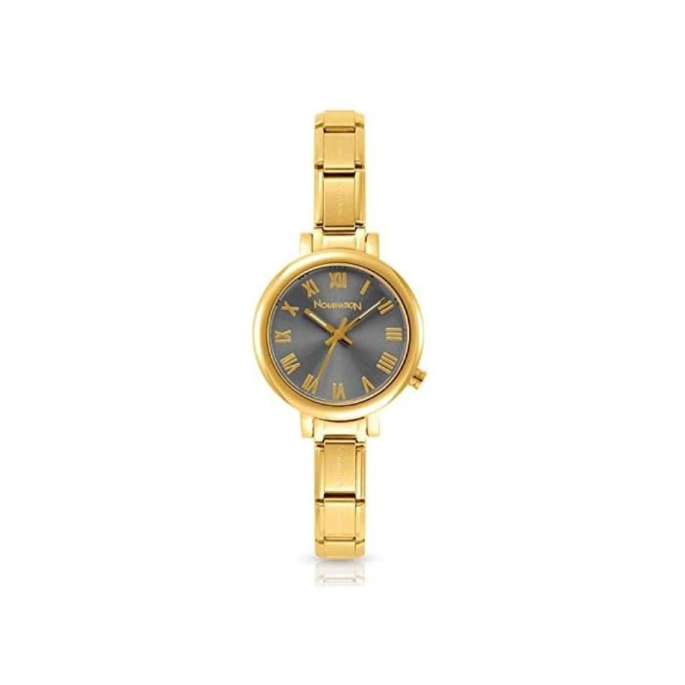 Orologio Donna Nomination Classic Paris Gold Bracciale in Orotto Rotondo-Kaidara Gioielli