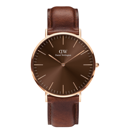 Orologio Uomo Daniel Wellington Classic St Mawes Amber-Kaidara Gioielli