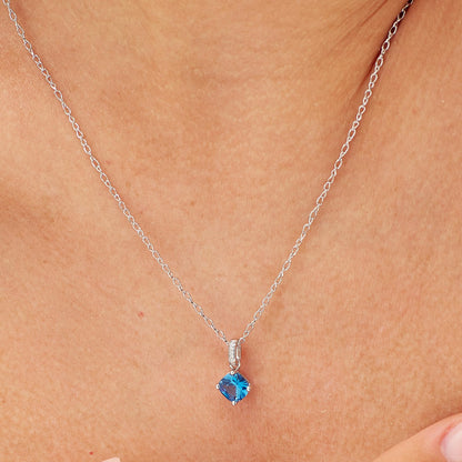 Pendente in Argento Donna Brosway Fancy Freedom Blue-Kaidara Gioielli