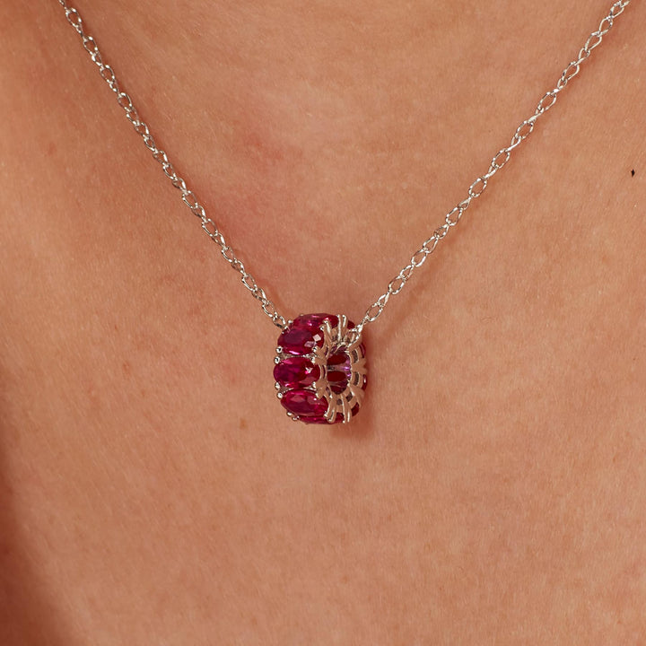 Pendente in Argento Donna Brosway Fancy Passion Ruby-Kaidara Gioielli